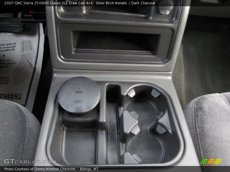 Silver Birch Metallic / Dark Charcoal 2007 GMC Sierra 2500HD Classic SLE Crew Cab 4x4