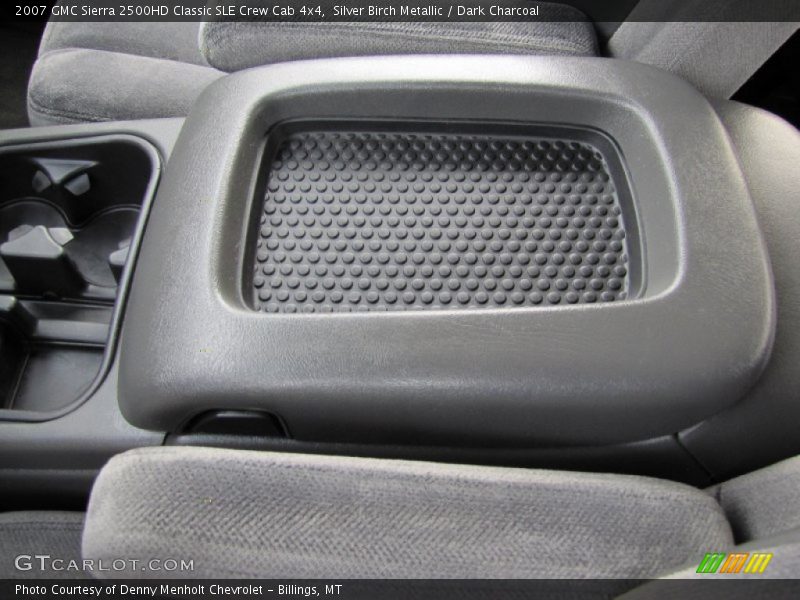 Silver Birch Metallic / Dark Charcoal 2007 GMC Sierra 2500HD Classic SLE Crew Cab 4x4