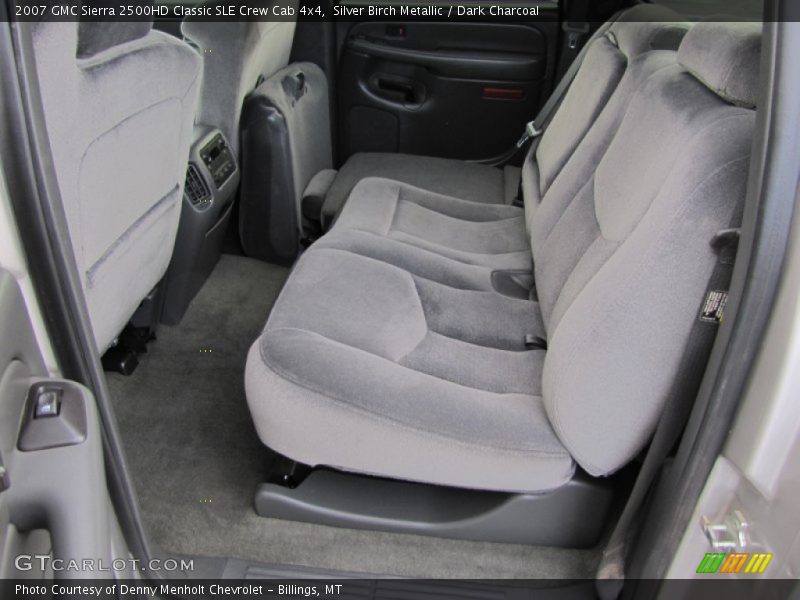 Silver Birch Metallic / Dark Charcoal 2007 GMC Sierra 2500HD Classic SLE Crew Cab 4x4