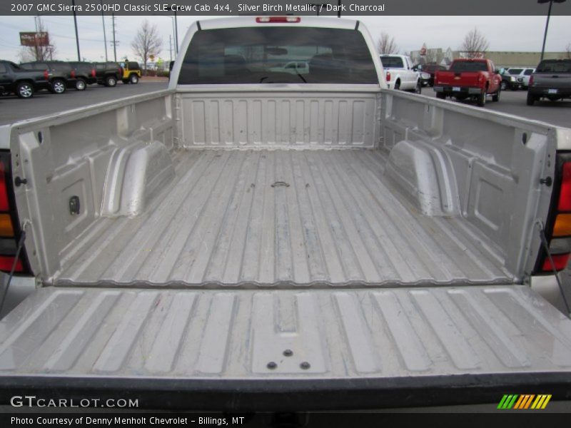 Silver Birch Metallic / Dark Charcoal 2007 GMC Sierra 2500HD Classic SLE Crew Cab 4x4