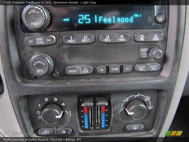 Silverstone Metallic / Light Gray 2005 Chevrolet TrailBlazer LS 4x4