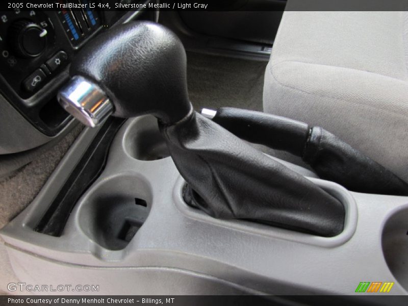 Silverstone Metallic / Light Gray 2005 Chevrolet TrailBlazer LS 4x4