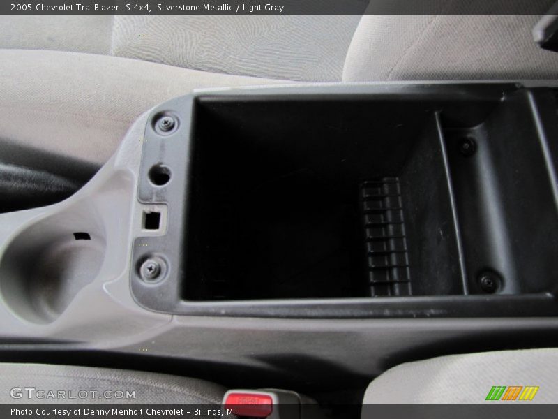 Silverstone Metallic / Light Gray 2005 Chevrolet TrailBlazer LS 4x4
