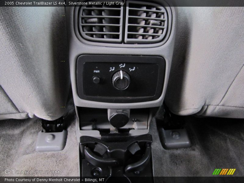 Silverstone Metallic / Light Gray 2005 Chevrolet TrailBlazer LS 4x4