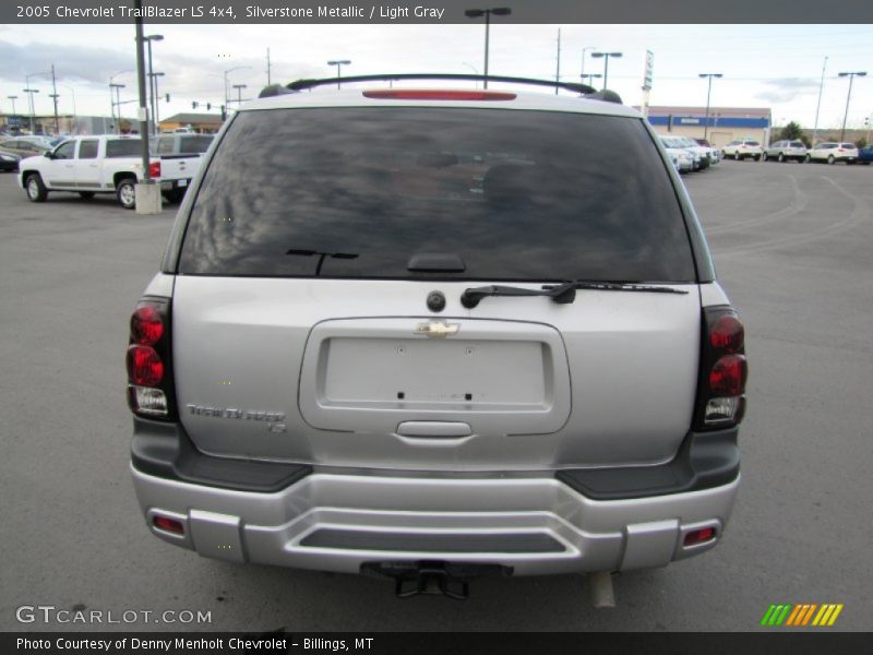 Silverstone Metallic / Light Gray 2005 Chevrolet TrailBlazer LS 4x4