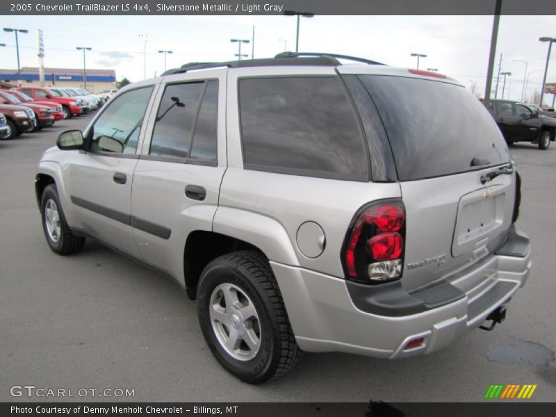 Silverstone Metallic / Light Gray 2005 Chevrolet TrailBlazer LS 4x4