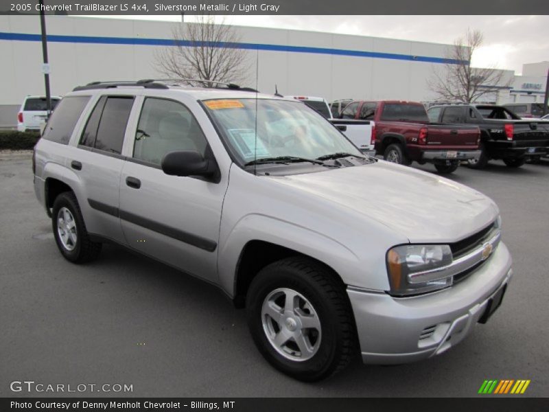 Silverstone Metallic / Light Gray 2005 Chevrolet TrailBlazer LS 4x4