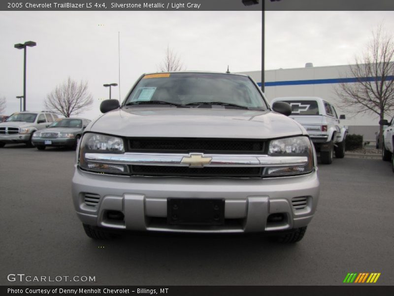 Silverstone Metallic / Light Gray 2005 Chevrolet TrailBlazer LS 4x4