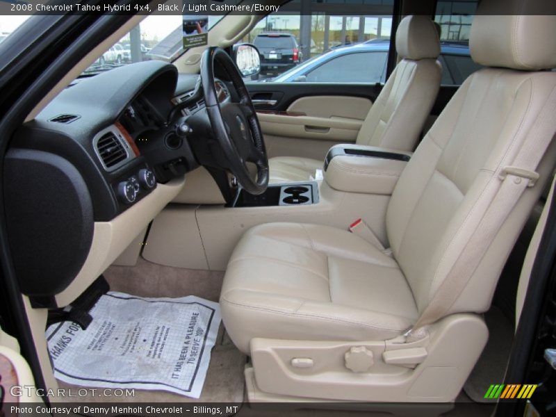  2008 Tahoe Hybrid 4x4 Light Cashmere/Ebony Interior