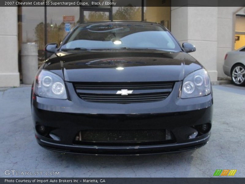 Black / Ebony 2007 Chevrolet Cobalt SS Supercharged Coupe