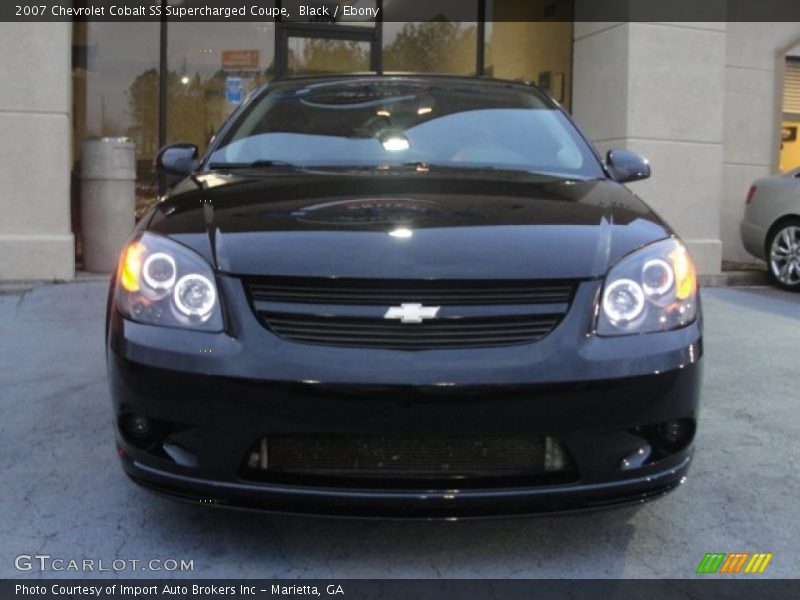 Black / Ebony 2007 Chevrolet Cobalt SS Supercharged Coupe