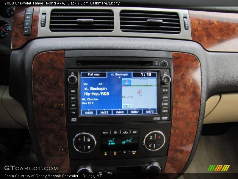 Black / Light Cashmere/Ebony 2008 Chevrolet Tahoe Hybrid 4x4