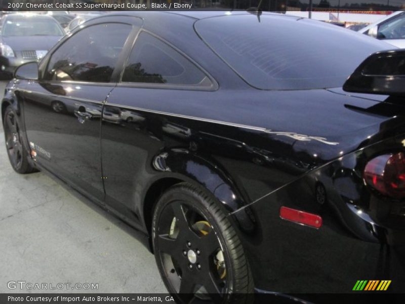 Black / Ebony 2007 Chevrolet Cobalt SS Supercharged Coupe