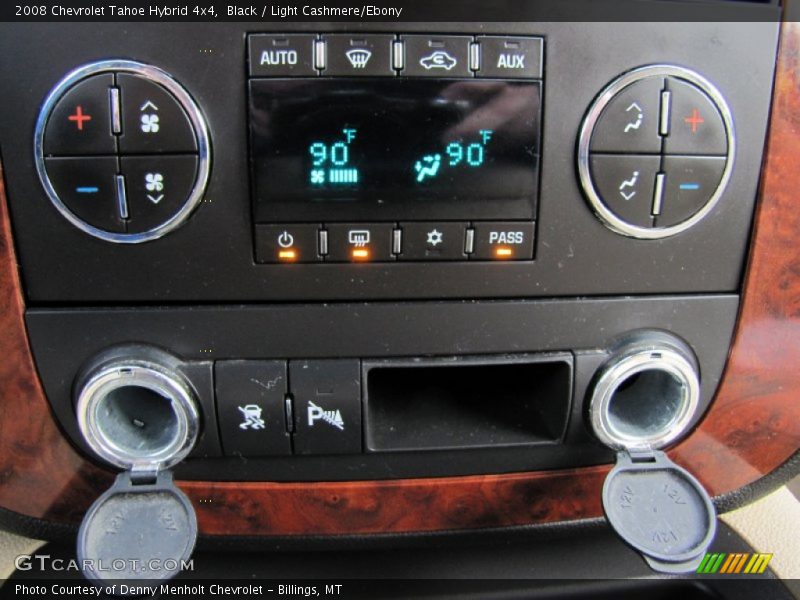 Controls of 2008 Tahoe Hybrid 4x4