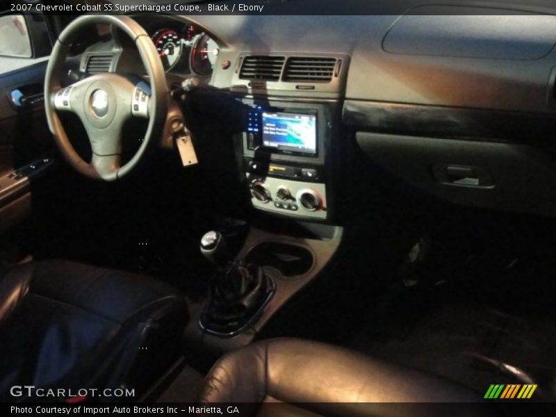 Black / Ebony 2007 Chevrolet Cobalt SS Supercharged Coupe