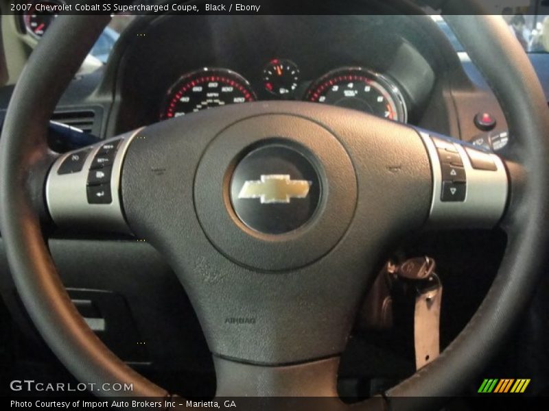 2007 Cobalt SS Supercharged Coupe Steering Wheel