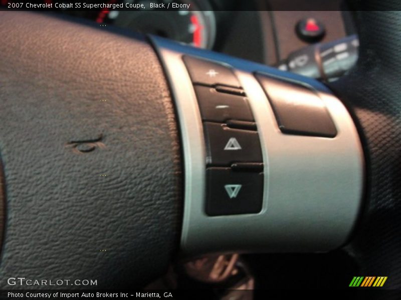 Black / Ebony 2007 Chevrolet Cobalt SS Supercharged Coupe