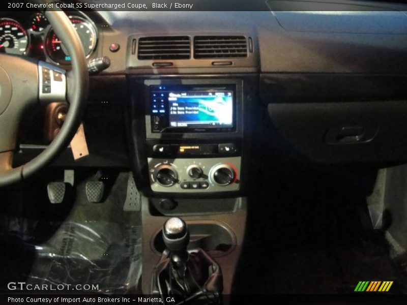 Black / Ebony 2007 Chevrolet Cobalt SS Supercharged Coupe