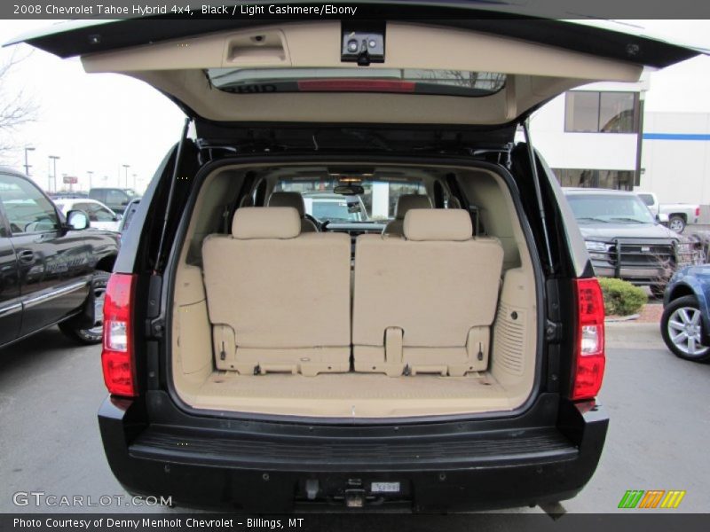 Black / Light Cashmere/Ebony 2008 Chevrolet Tahoe Hybrid 4x4