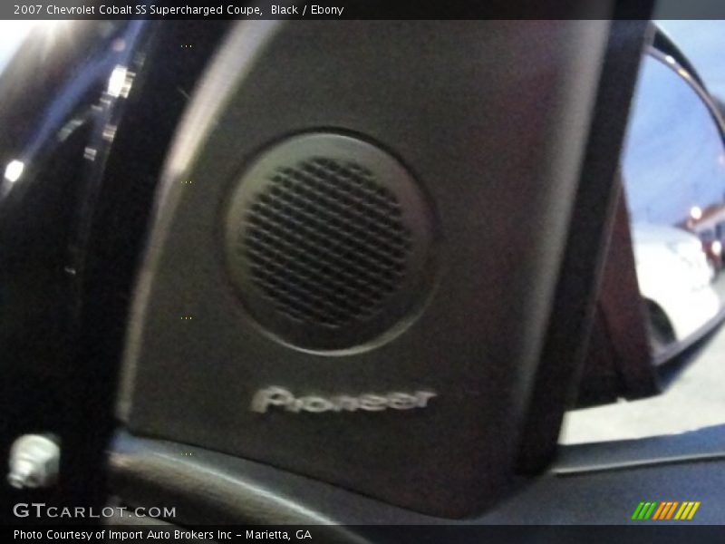 Black / Ebony 2007 Chevrolet Cobalt SS Supercharged Coupe