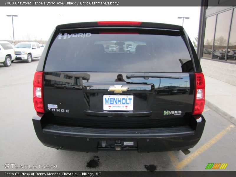 Black / Light Cashmere/Ebony 2008 Chevrolet Tahoe Hybrid 4x4