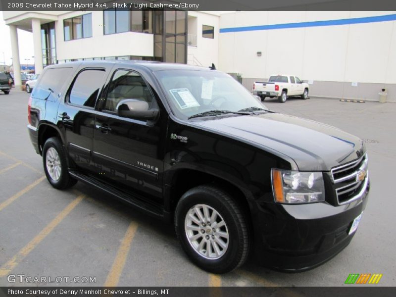 Black / Light Cashmere/Ebony 2008 Chevrolet Tahoe Hybrid 4x4