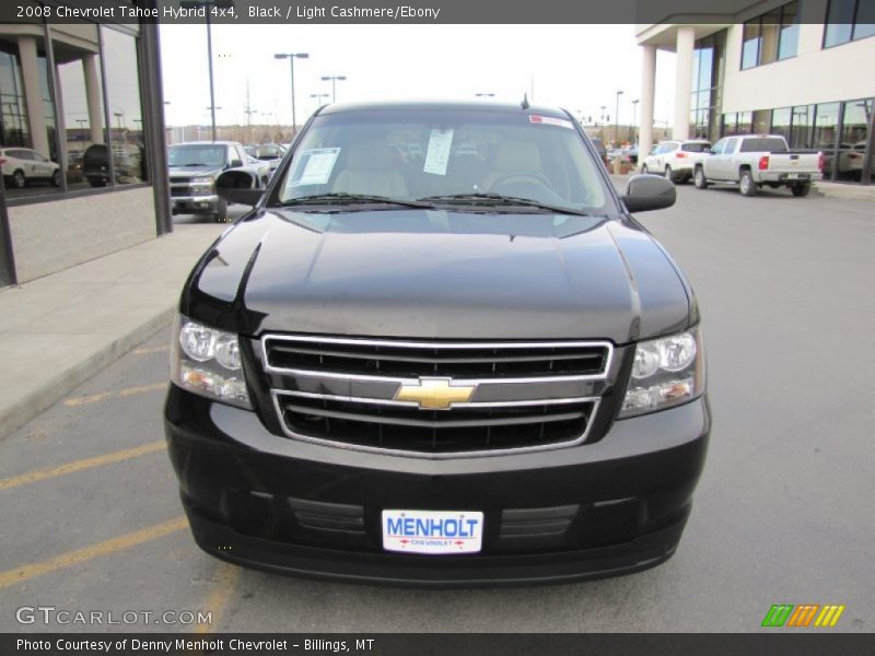 Black / Light Cashmere/Ebony 2008 Chevrolet Tahoe Hybrid 4x4