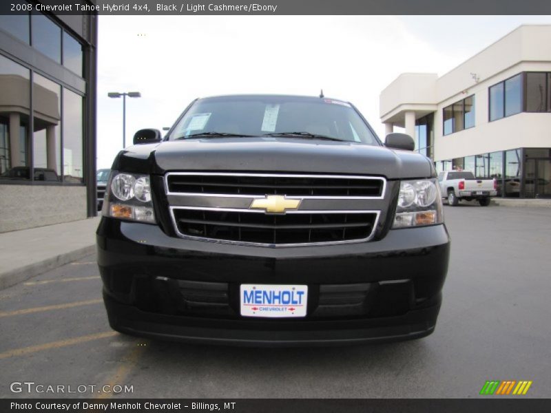 Black / Light Cashmere/Ebony 2008 Chevrolet Tahoe Hybrid 4x4