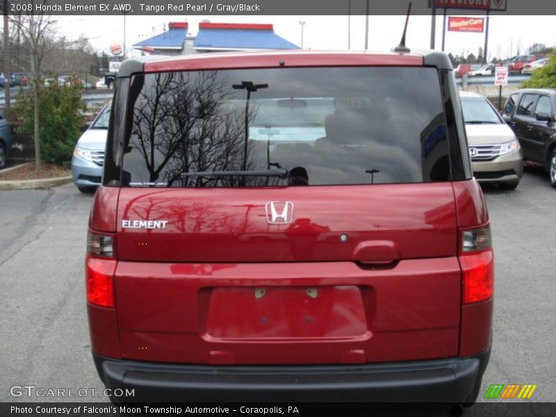 Tango Red Pearl / Gray/Black 2008 Honda Element EX AWD