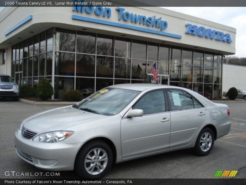 Lunar Mist Metallic / Stone Gray 2006 Toyota Camry LE V6