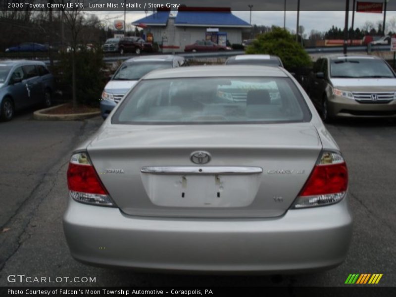 Lunar Mist Metallic / Stone Gray 2006 Toyota Camry LE V6