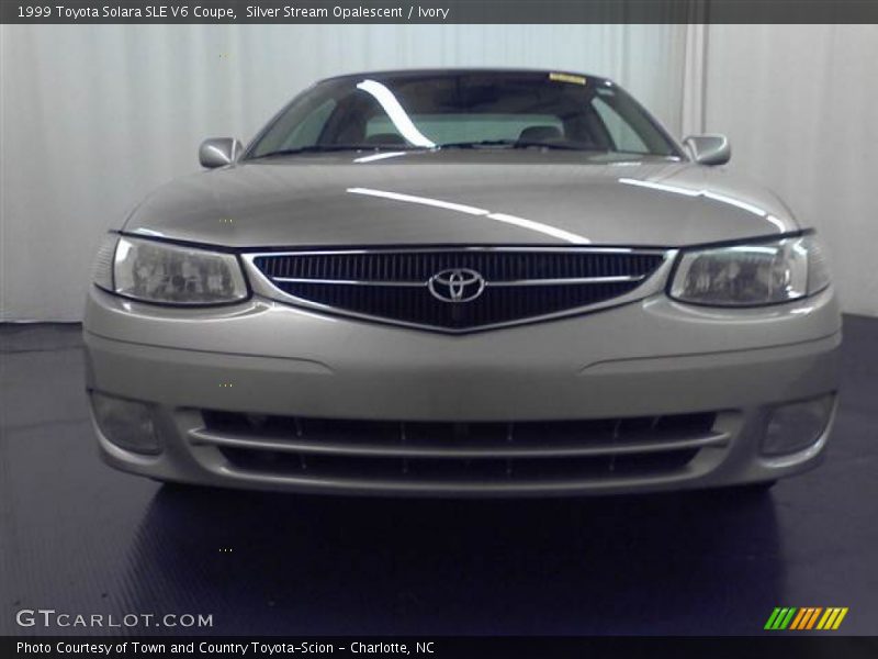 Silver Stream Opalescent / Ivory 1999 Toyota Solara SLE V6 Coupe
