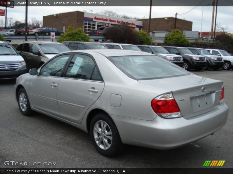 Lunar Mist Metallic / Stone Gray 2006 Toyota Camry LE V6