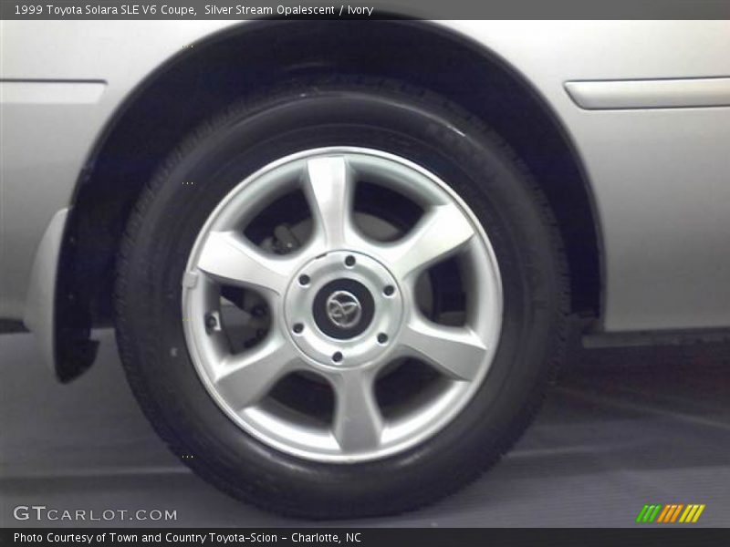 Silver Stream Opalescent / Ivory 1999 Toyota Solara SLE V6 Coupe