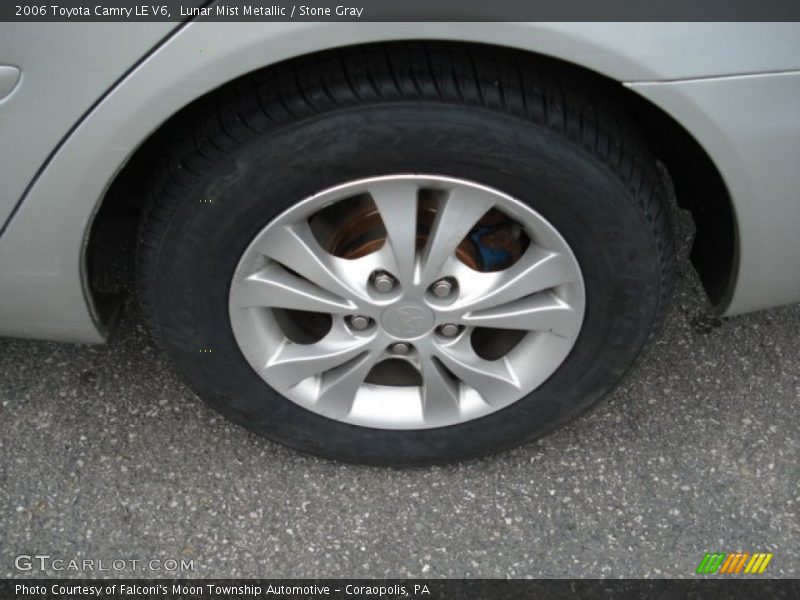 Lunar Mist Metallic / Stone Gray 2006 Toyota Camry LE V6