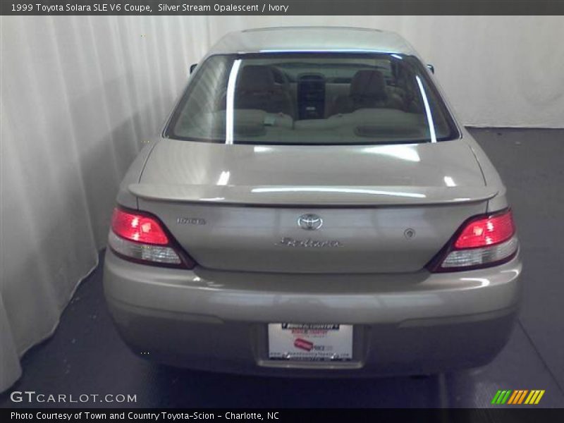 Silver Stream Opalescent / Ivory 1999 Toyota Solara SLE V6 Coupe