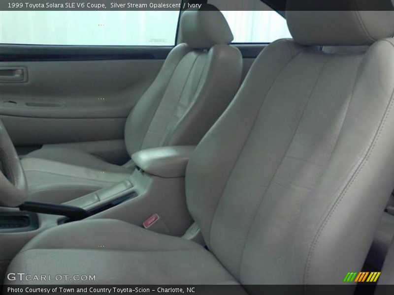 Silver Stream Opalescent / Ivory 1999 Toyota Solara SLE V6 Coupe