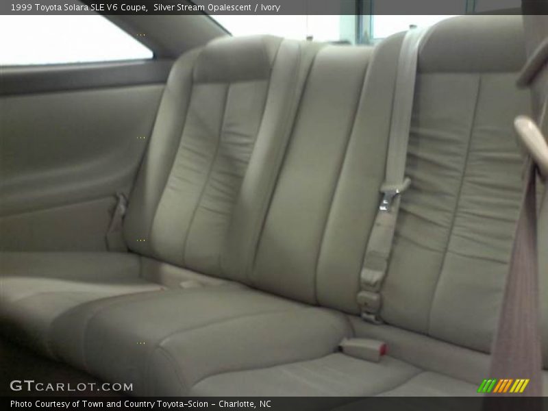 Silver Stream Opalescent / Ivory 1999 Toyota Solara SLE V6 Coupe