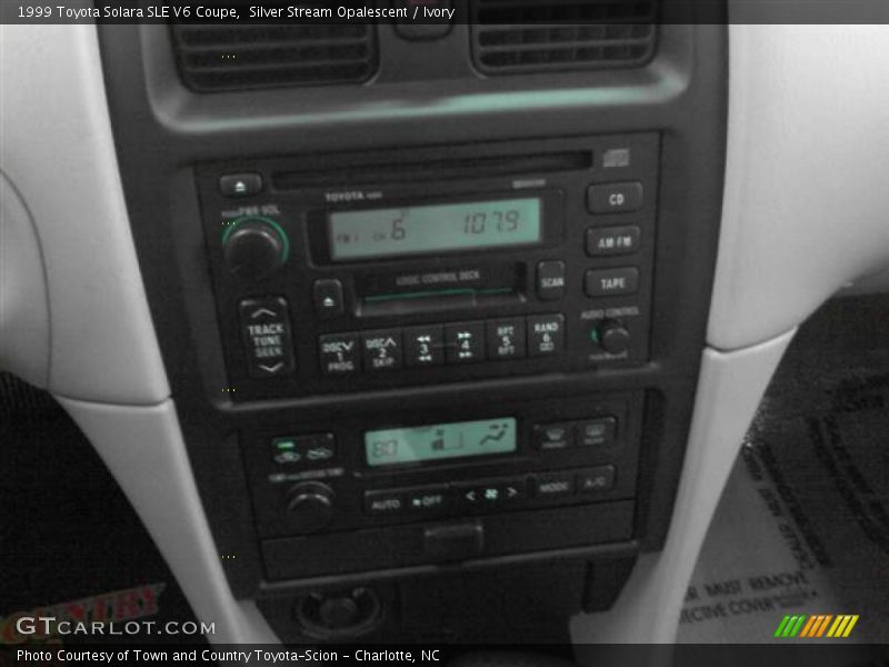 Silver Stream Opalescent / Ivory 1999 Toyota Solara SLE V6 Coupe