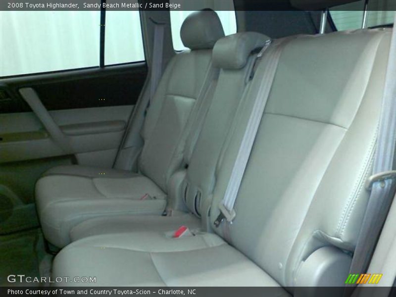 Sandy Beach Metallic / Sand Beige 2008 Toyota Highlander