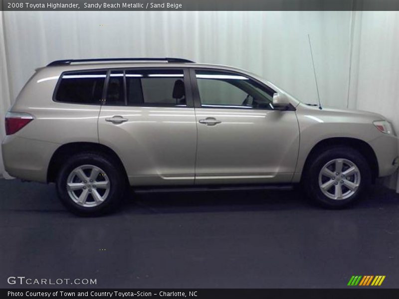 Sandy Beach Metallic / Sand Beige 2008 Toyota Highlander