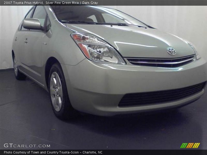 Silver Pine Green Mica / Dark Gray 2007 Toyota Prius Hybrid