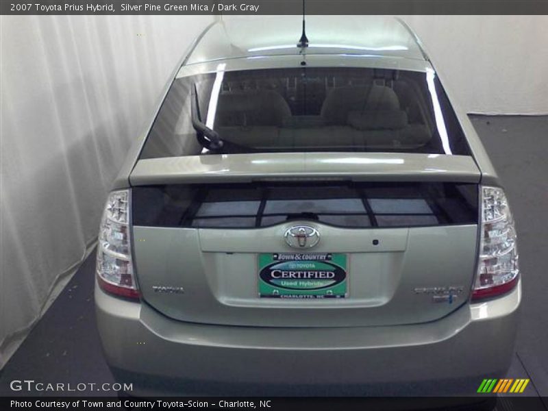 Silver Pine Green Mica / Dark Gray 2007 Toyota Prius Hybrid