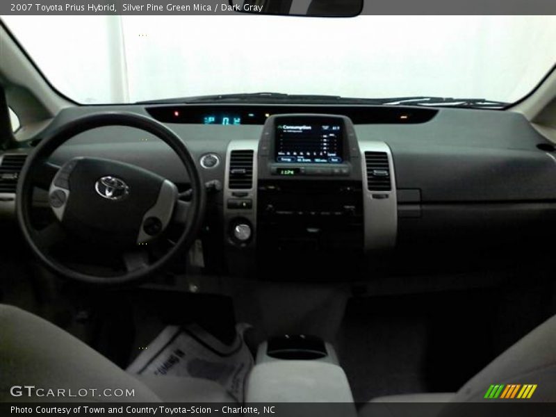Silver Pine Green Mica / Dark Gray 2007 Toyota Prius Hybrid