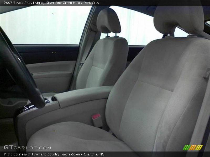 Silver Pine Green Mica / Dark Gray 2007 Toyota Prius Hybrid