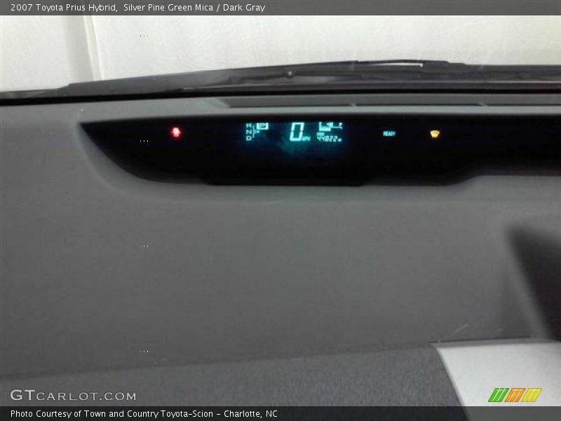Silver Pine Green Mica / Dark Gray 2007 Toyota Prius Hybrid