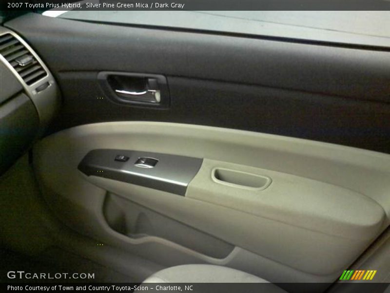 Silver Pine Green Mica / Dark Gray 2007 Toyota Prius Hybrid