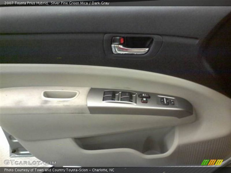 Silver Pine Green Mica / Dark Gray 2007 Toyota Prius Hybrid