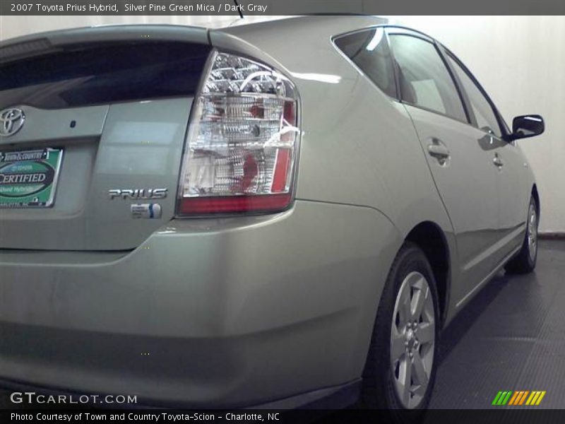 Silver Pine Green Mica / Dark Gray 2007 Toyota Prius Hybrid