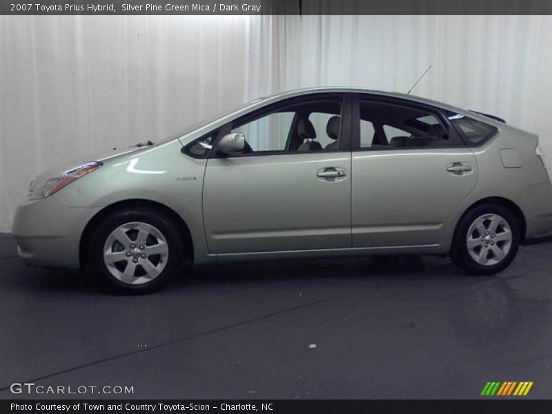 Silver Pine Green Mica / Dark Gray 2007 Toyota Prius Hybrid